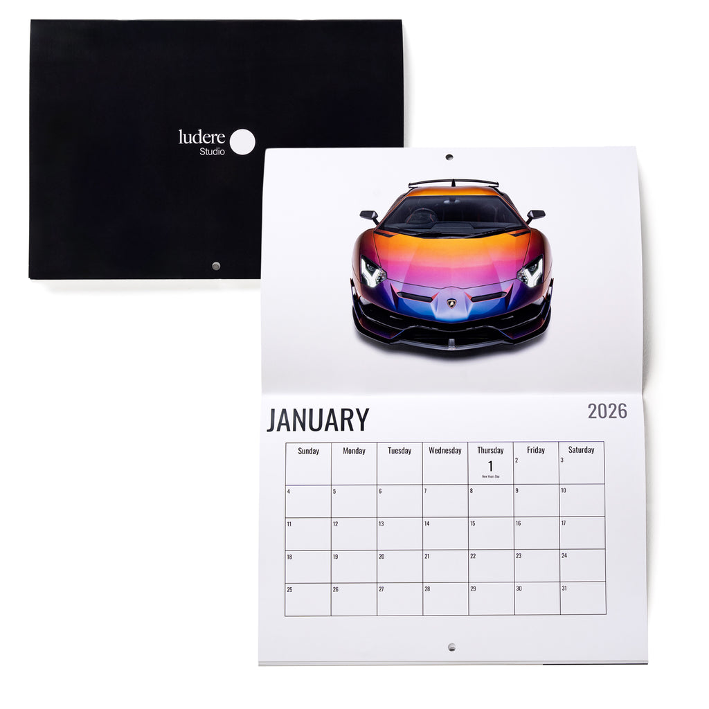Automotive Calendar Vol. 01 - Ludere Studio