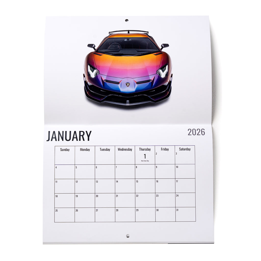 Automotive Calendar Vol. 01 - Ludere Studio